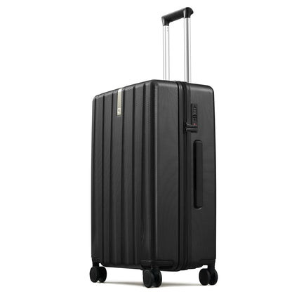 Hanke Upgraded Elite Luggage, PC Hard Shell Suitcases with Wheels, TSA Lock, Explosion-Proof Zipper Suitcase for Long Travel Men & Women