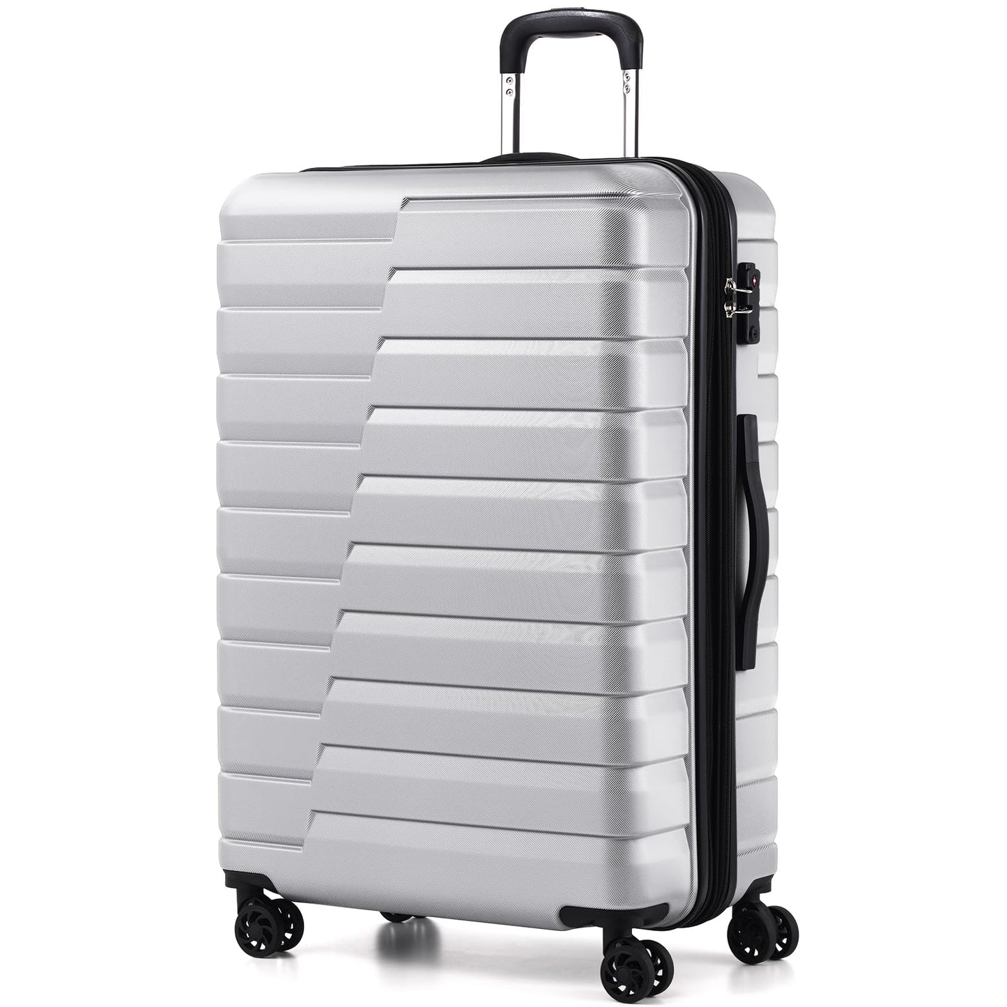 Coolife Luggage Suitcase Luggage set PC ABS TSA Lock Spinner Carry on 3 Piece Sets