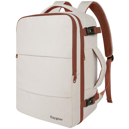 Taygeer Travel Backpack for Women Men, TSA Approved Carry On Backpack with USB Charging Port & Shoe Pouch