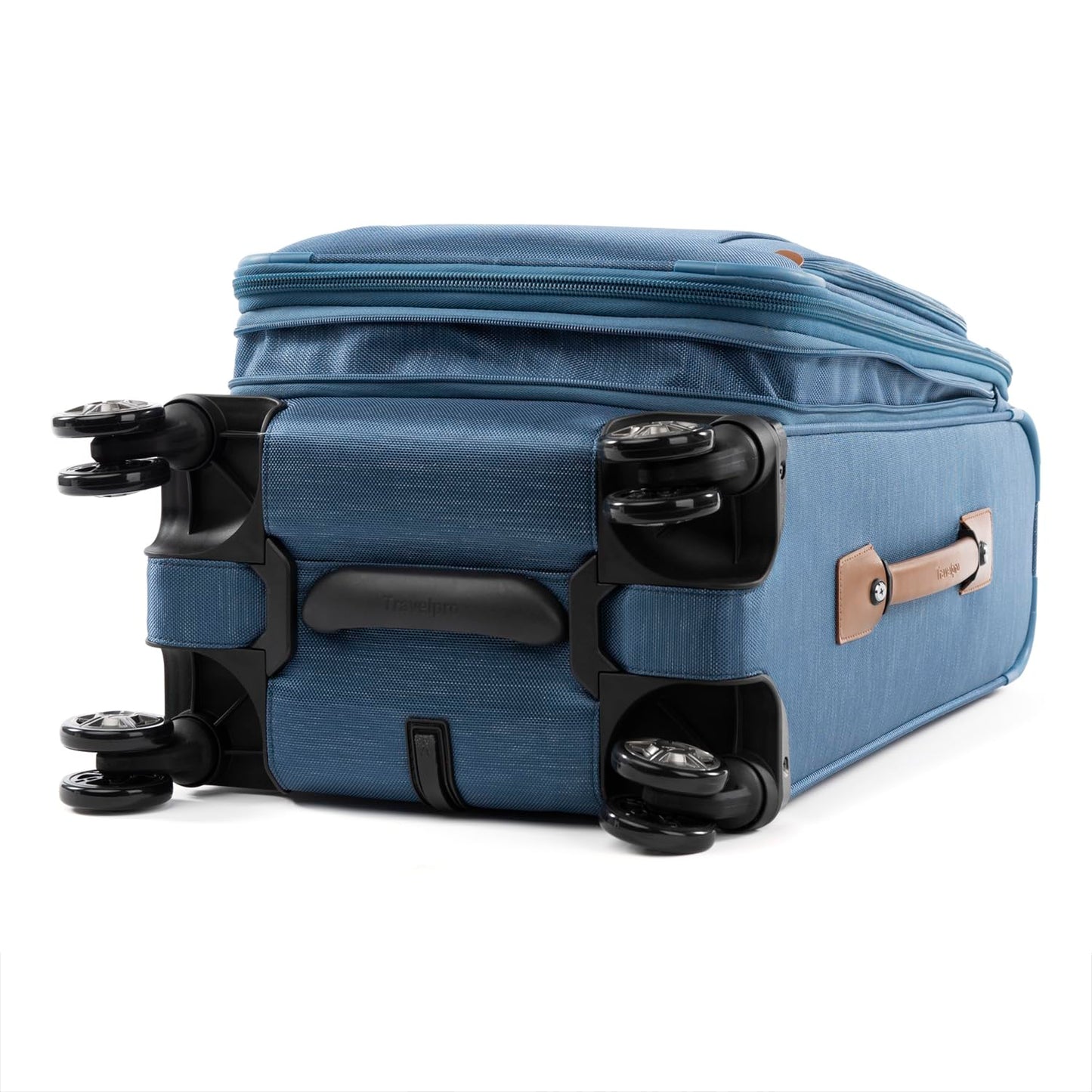 Travelpro Platinum Elite Softside Expandable Checked Luggage, 8 Wheel Spinner Large Suitcase, TSA Lock, Men and Women