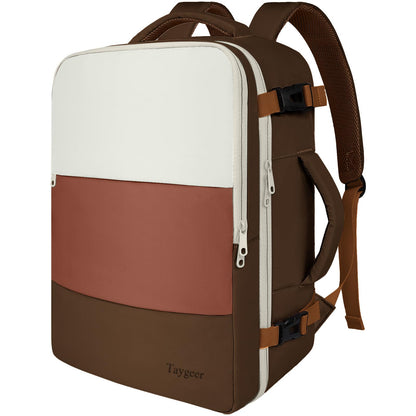Taygeer Travel Backpack for Women Men, TSA Approved Carry On Backpack with USB Charging Port & Shoe Pouch