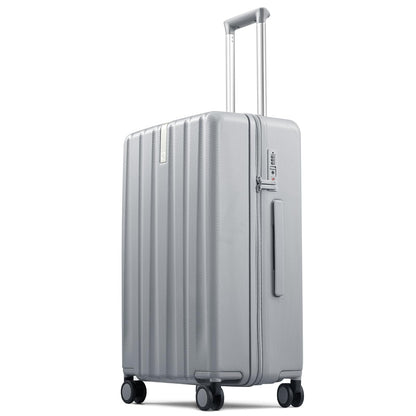 Hanke Upgraded Elite Luggage, PC Hard Shell Suitcases with Wheels, TSA Lock, Explosion-Proof Zipper Suitcase for Long Travel Men & Women