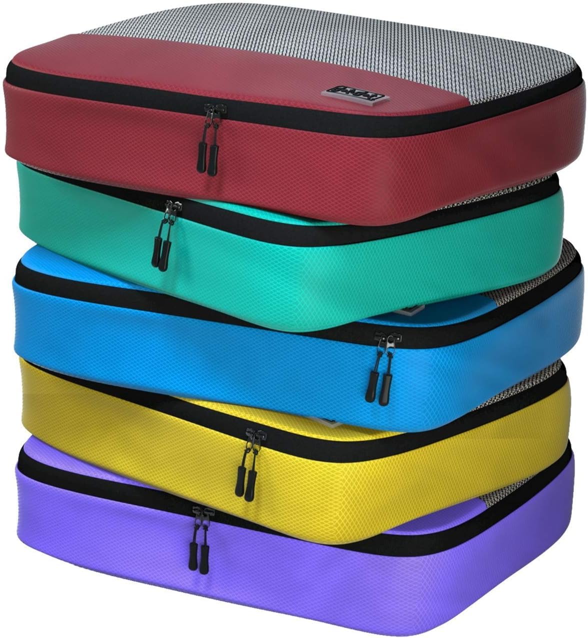 Packing Cubes for Suitcases - 5 Pcs set of Packing Cubes for Travel Carry on Suitcase Organizer Bags - Travel Cubes Organizer Bags for Luggage
