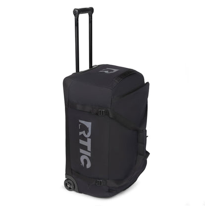RTIC Road Trip Rolling Duffle Bag with Wheels for Men and Women, Traveling Tote for Camp, Travel, Gym, Weekender, Camping, Overnight Carry On, Sports, Spacious, Water Resistant