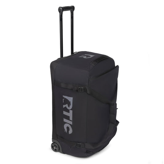 RTIC Road Trip Rolling Duffle Bag with Wheels for Men and Women, Traveling Tote for Camp, Travel, Gym, Weekender, Camping, Overnight Carry On, Sports, Spacious, Water Resistant