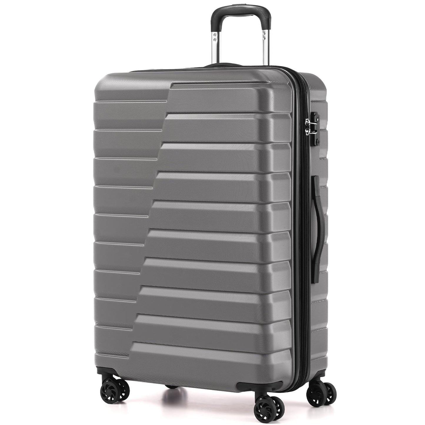 Coolife Luggage Suitcase Luggage set PC ABS TSA Lock Spinner Carry on 3 Piece Sets