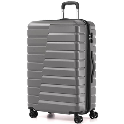 Coolife Luggage Suitcase Luggage set PC ABS TSA Lock Spinner Carry on 3 Piece Sets