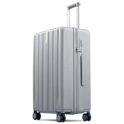 Hanke Upgraded Elite Luggage, PC Hard Shell Suitcases with Wheels, TSA Lock, Explosion-Proof Zipper Suitcase for Long Travel Men & Women