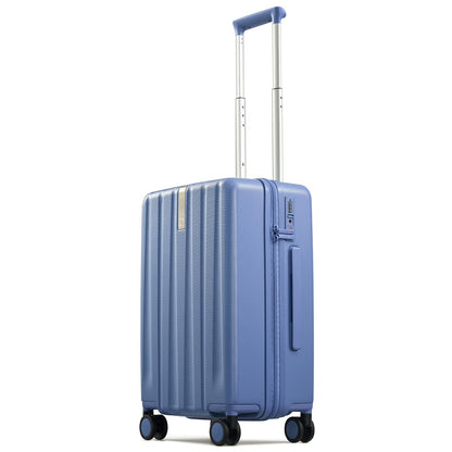 Hanke Upgraded Elite Luggage, PC Hard Shell Suitcases with Wheels, TSA Lock, Explosion-Proof Zipper Suitcase for Long Travel Men & Women