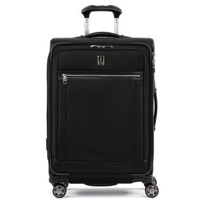 Travelpro Platinum Elite Softside Expandable Checked Luggage, 8 Wheel Spinner Large Suitcase, TSA Lock, Men and Women