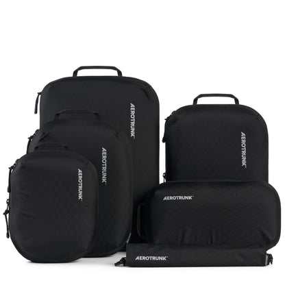 Aerotrunk Ultralight Compression Packing Cubes - Lightweight Travel Organizers for Suitcases and Luggage