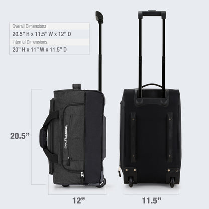 Pacific Gear Duffel Bag with Rolling Wheels