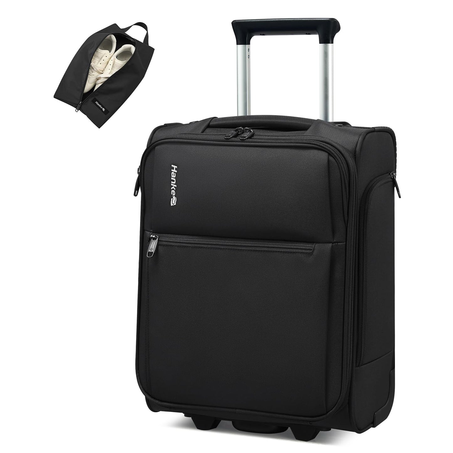 Hanke Softside Expandable Luggage 16/20/24/28 Inch Carry On Luggage for Travel Checked Luggage Suitcases with Wheels TSA Luggage Large Suitcase