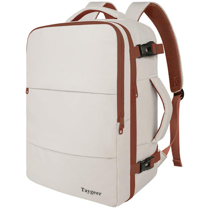 Taygeer Travel Backpack for Women Men, TSA Approved Carry On Backpack with USB Charging Port & Shoe Pouch