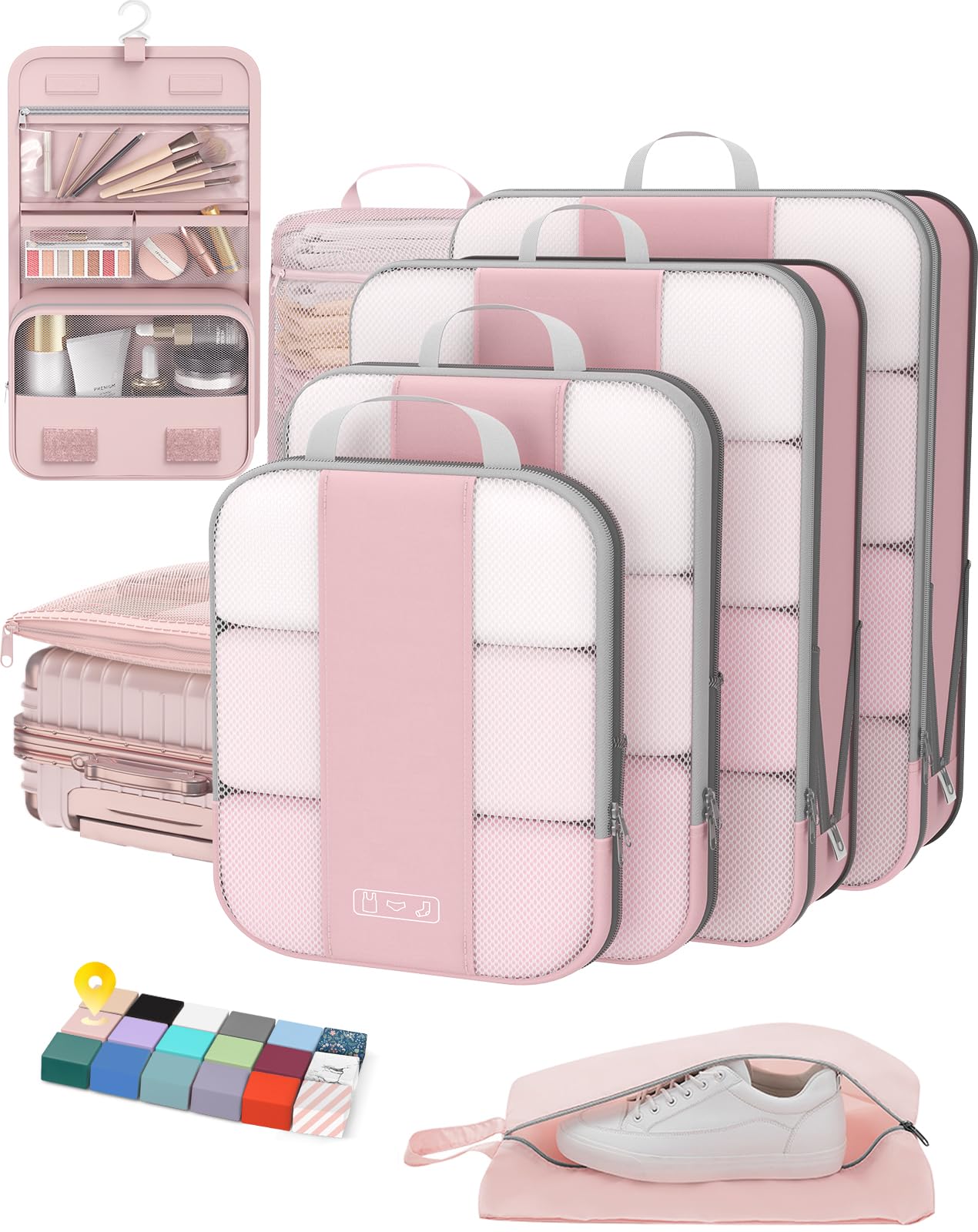 OlarHike Compression Packing Cubes Garment Bags