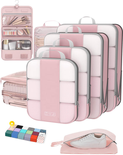 OlarHike Compression Packing Cubes Garment Bags