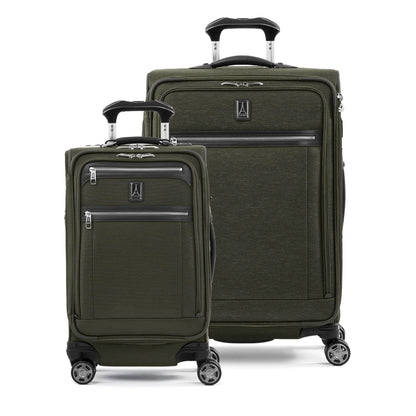 Travelpro Platinum Elite Softside Expandable Checked Luggage, 8 Wheel Spinner Large Suitcase, TSA Lock, Men and Women