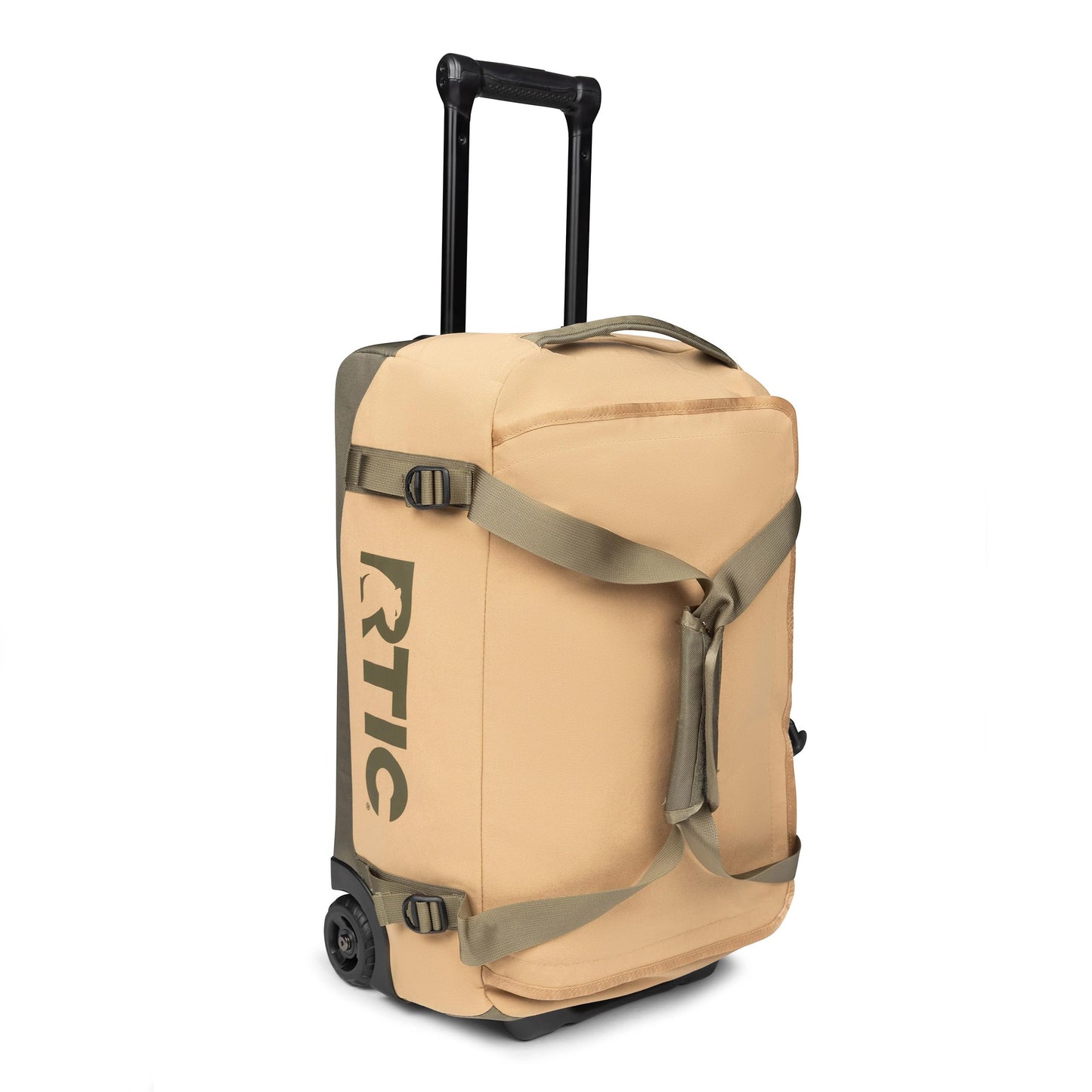RTIC Road Trip Rolling Duffle Bag with Wheels for Men and Women, Traveling Tote for Camp, Travel, Gym, Weekender, Camping, Overnight Carry On, Sports, Spacious, Water Resistant