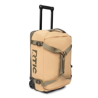 RTIC Road Trip Rolling Duffle Bag with Wheels for Men and Women, Traveling Tote for Camp, Travel, Gym, Weekender, Camping, Overnight Carry On, Sports, Spacious, Water Resistant