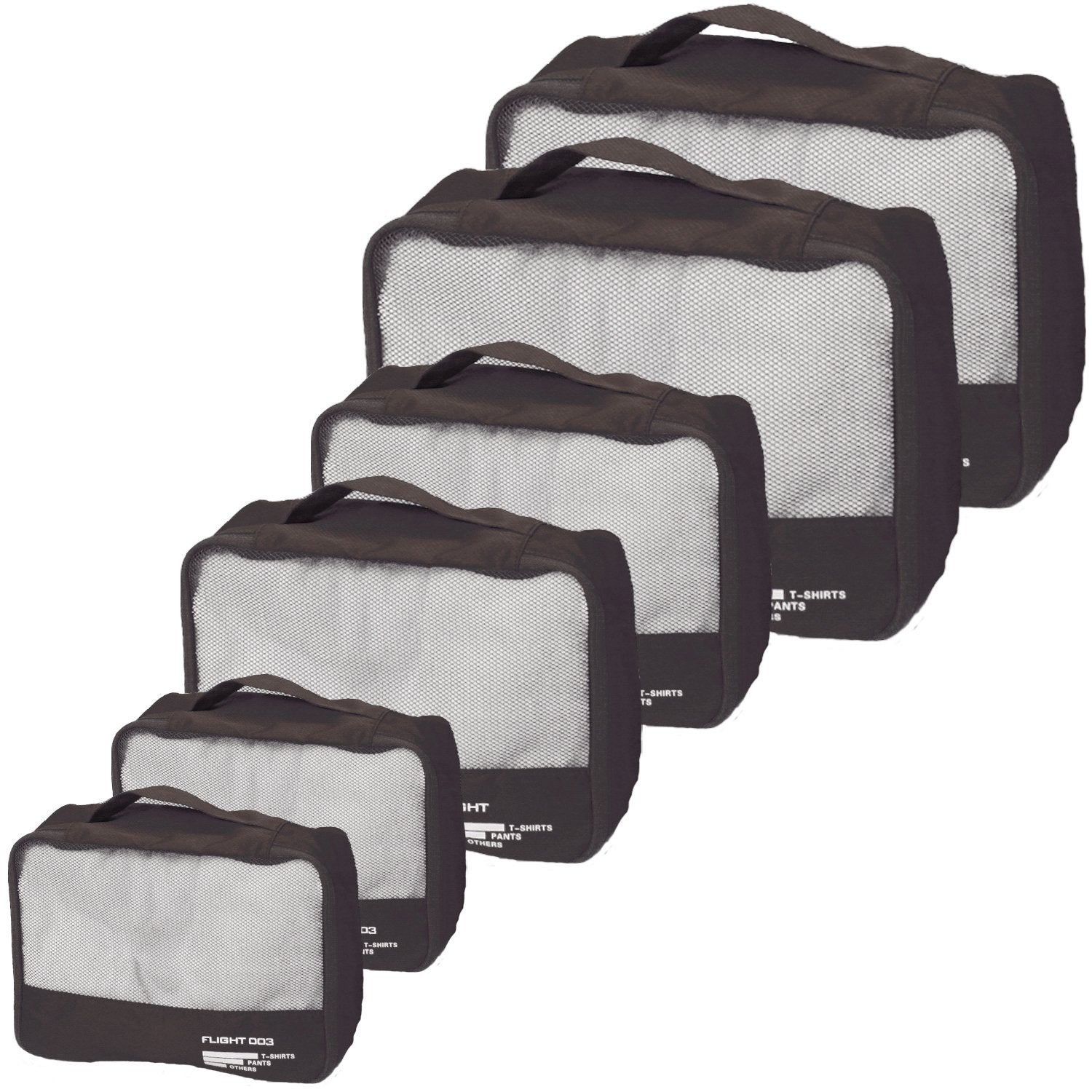 Packing Cubes Set Travel Luggage Organizers Suitcase Lightweight Accessories