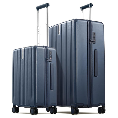 Hanke Upgraded Elite Luggage, PC Hard Shell Suitcases with Wheels, TSA Lock, Explosion-Proof Zipper Suitcase for Long Travel Men & Women