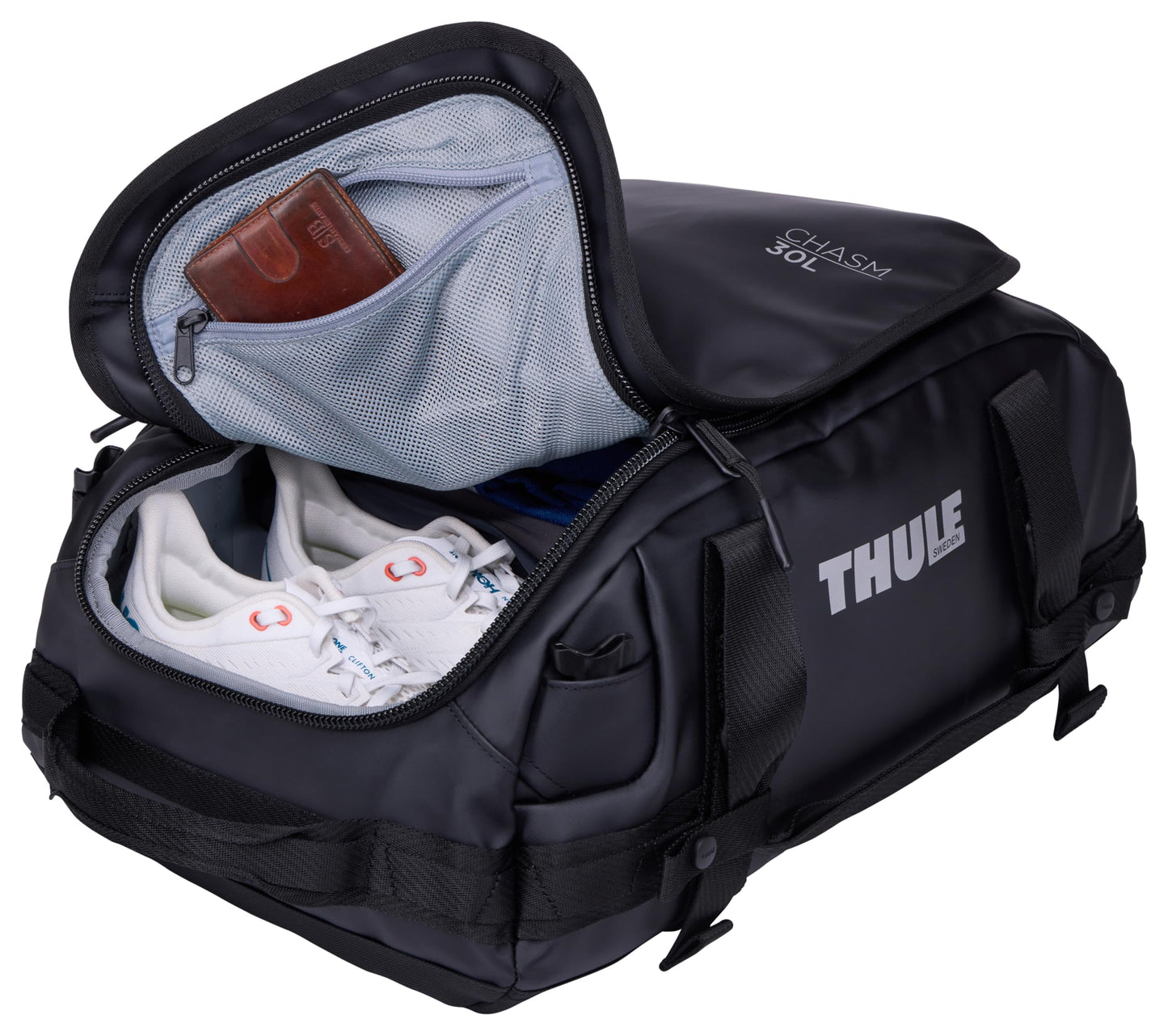 Thule Chasm Duffel bag, Weather-resistant materials, Easy packing, Converts to backpack, Internal pockets, Travel-ready