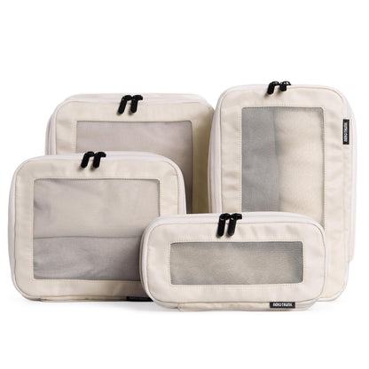 Aerotrunk Compression Packing Cubes for Travel - Luggage Organizer Bags - Double Zipper Packing Cubes for Suitcases