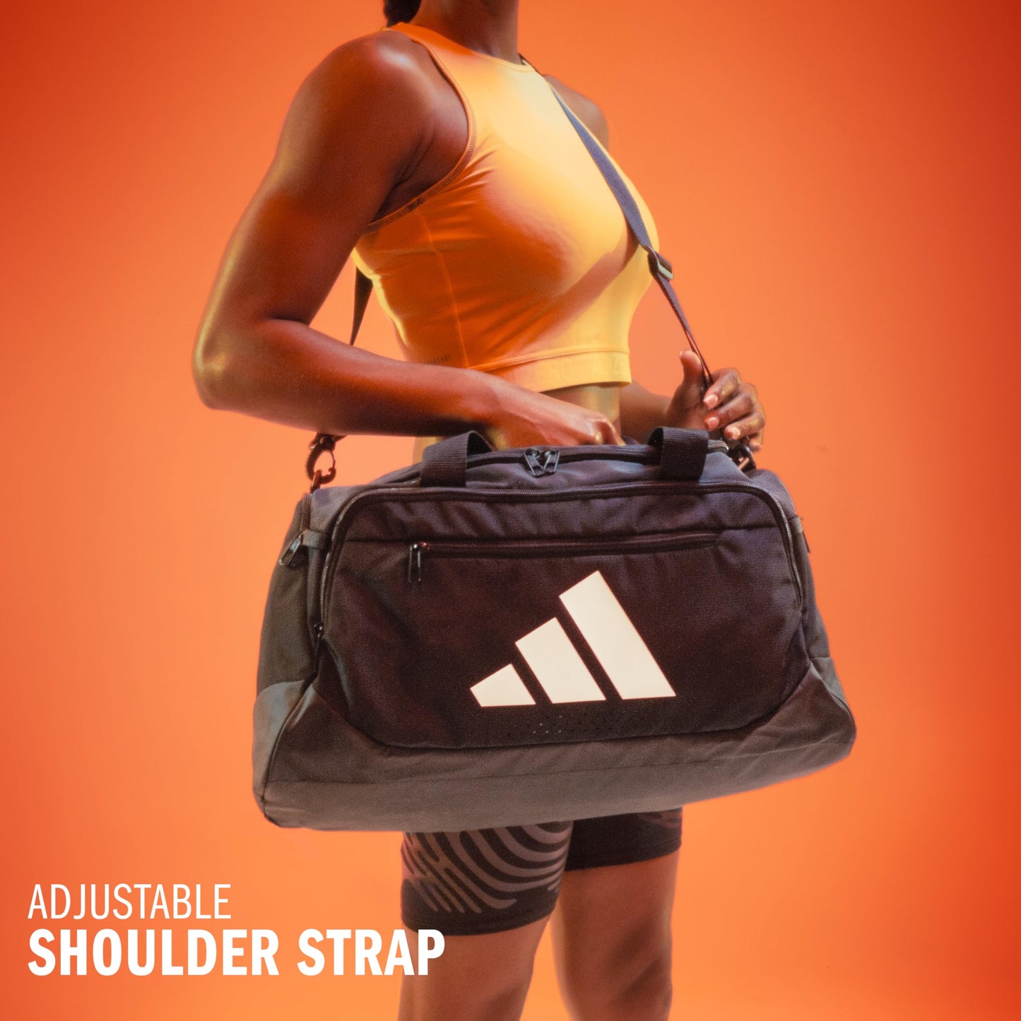 adidas Defender 5 Duffel Bag for Sports, Gym and Travel