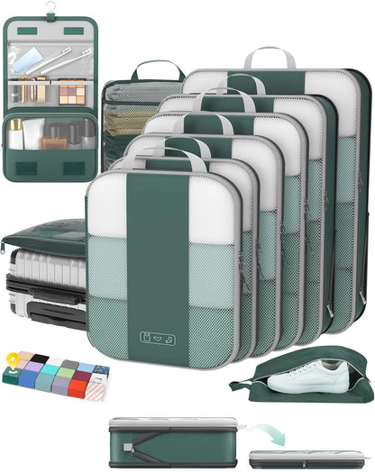 OlarHike Compression Packing Cubes Garment Bags