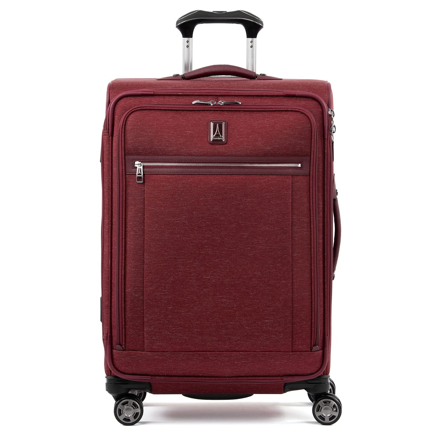 Travelpro Platinum Elite Softside Expandable Checked Luggage, 8 Wheel Spinner Large Suitcase, TSA Lock, Men and Women
