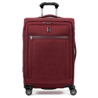 Travelpro Platinum Elite Softside Expandable Checked Luggage, 8 Wheel Spinner Large Suitcase, TSA Lock, Men and Women