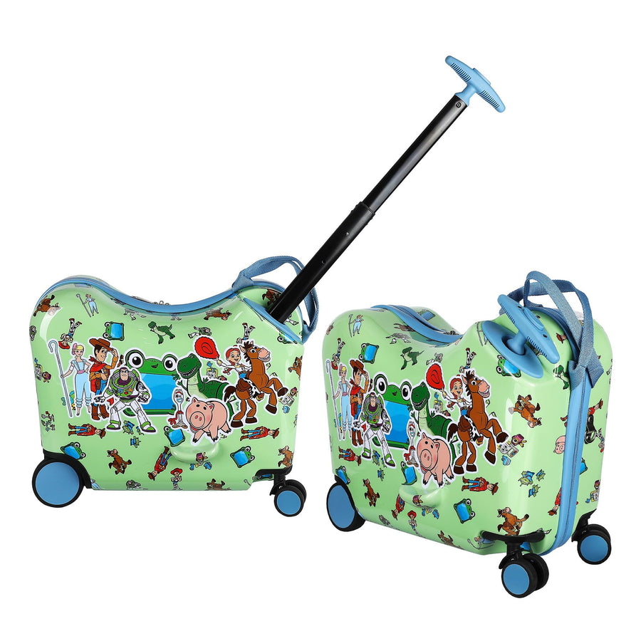 Bioworld Toy Story Kids Ride-On 15" Luggage For Travel and Adventures