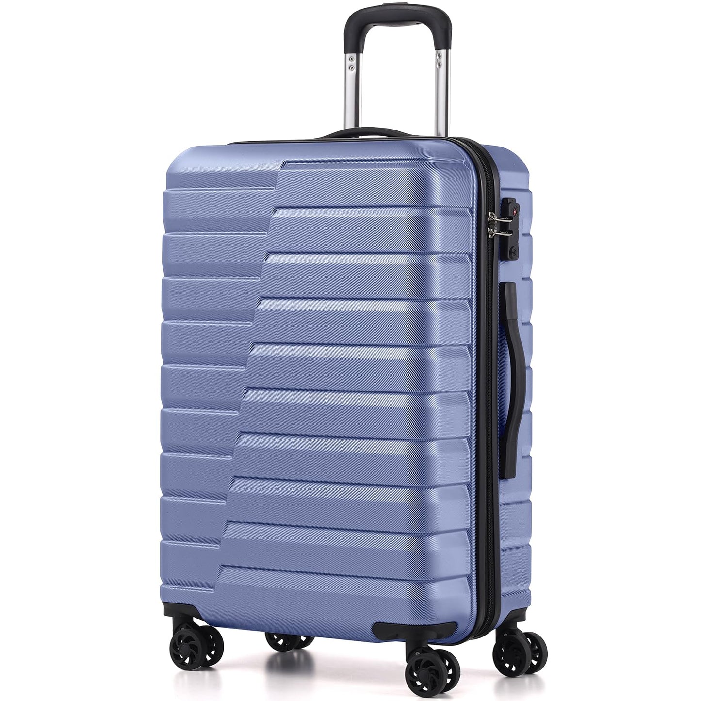 Coolife Luggage Suitcase Luggage set PC ABS TSA Lock Spinner Carry on 3 Piece Sets