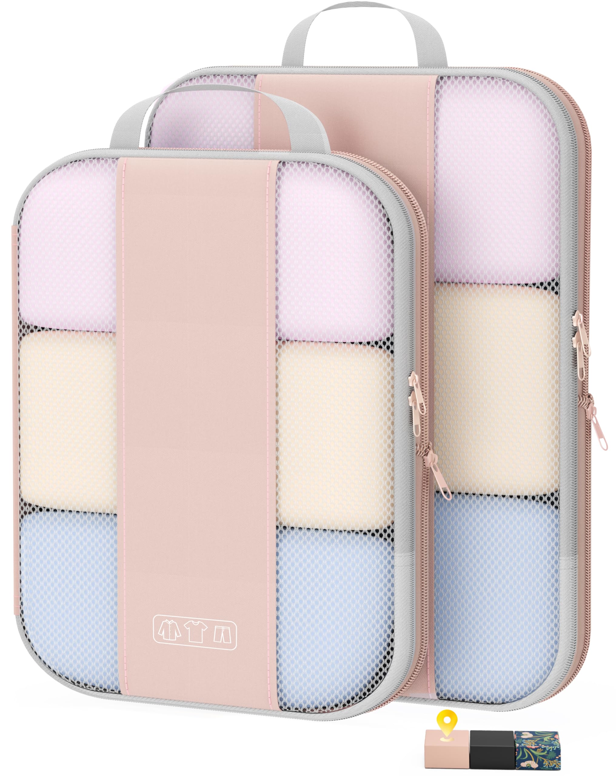 OlarHike Compression Packing Cubes Garment Bags