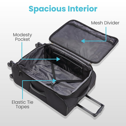 American Tourister 4 KIX 2.0 Softside Spinner Luggage Collection