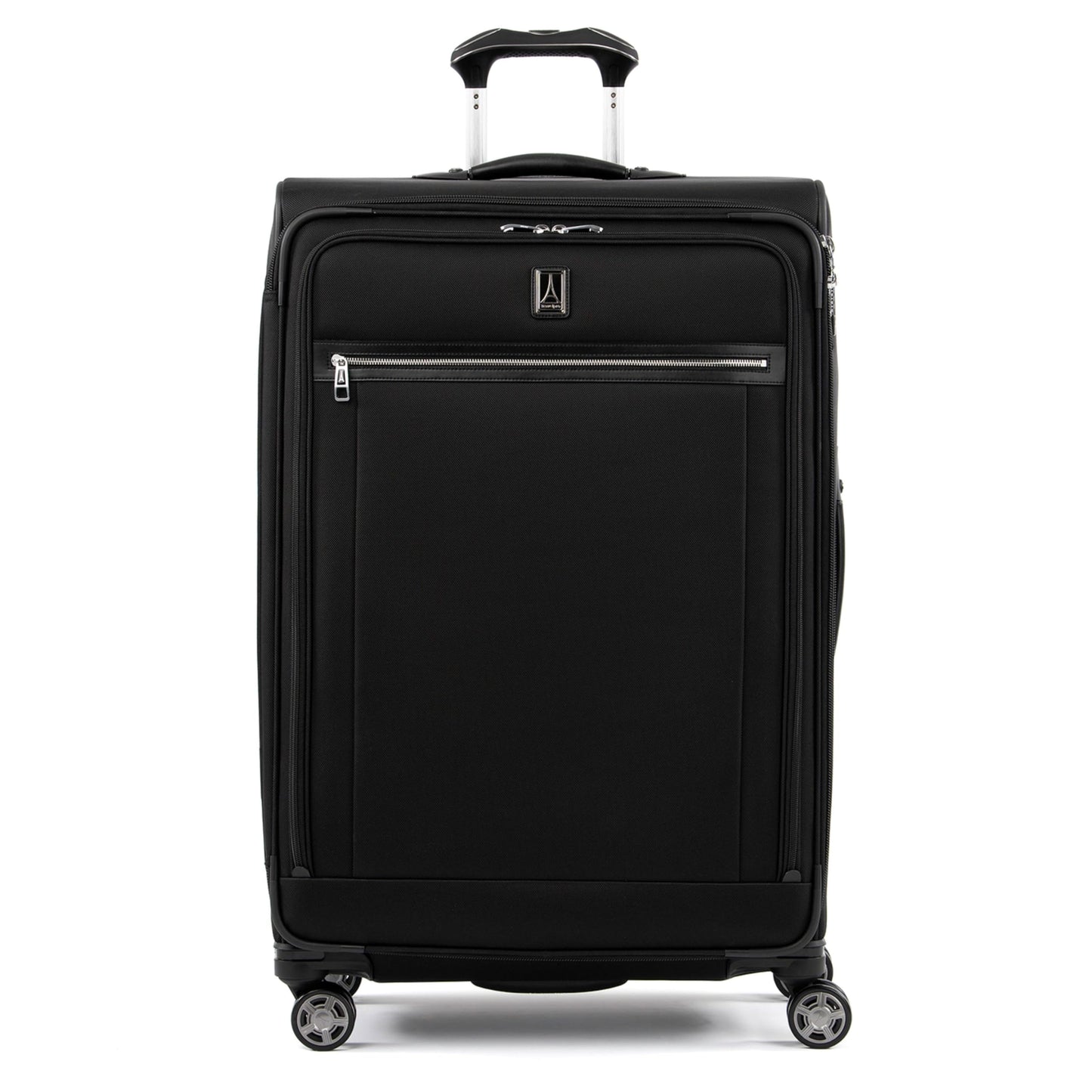 Travelpro Platinum Elite Softside Expandable Checked Luggage, 8 Wheel Spinner Large Suitcase, TSA Lock, Men and Women