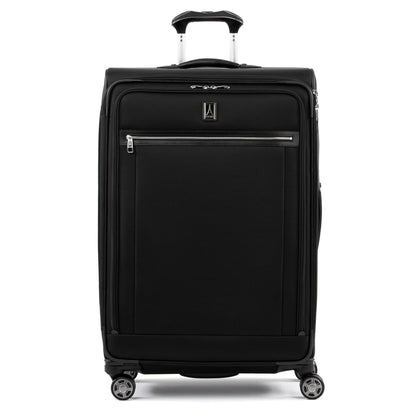 Travelpro Platinum Elite Softside Expandable Checked Luggage, 8 Wheel Spinner Large Suitcase, TSA Lock, Men and Women