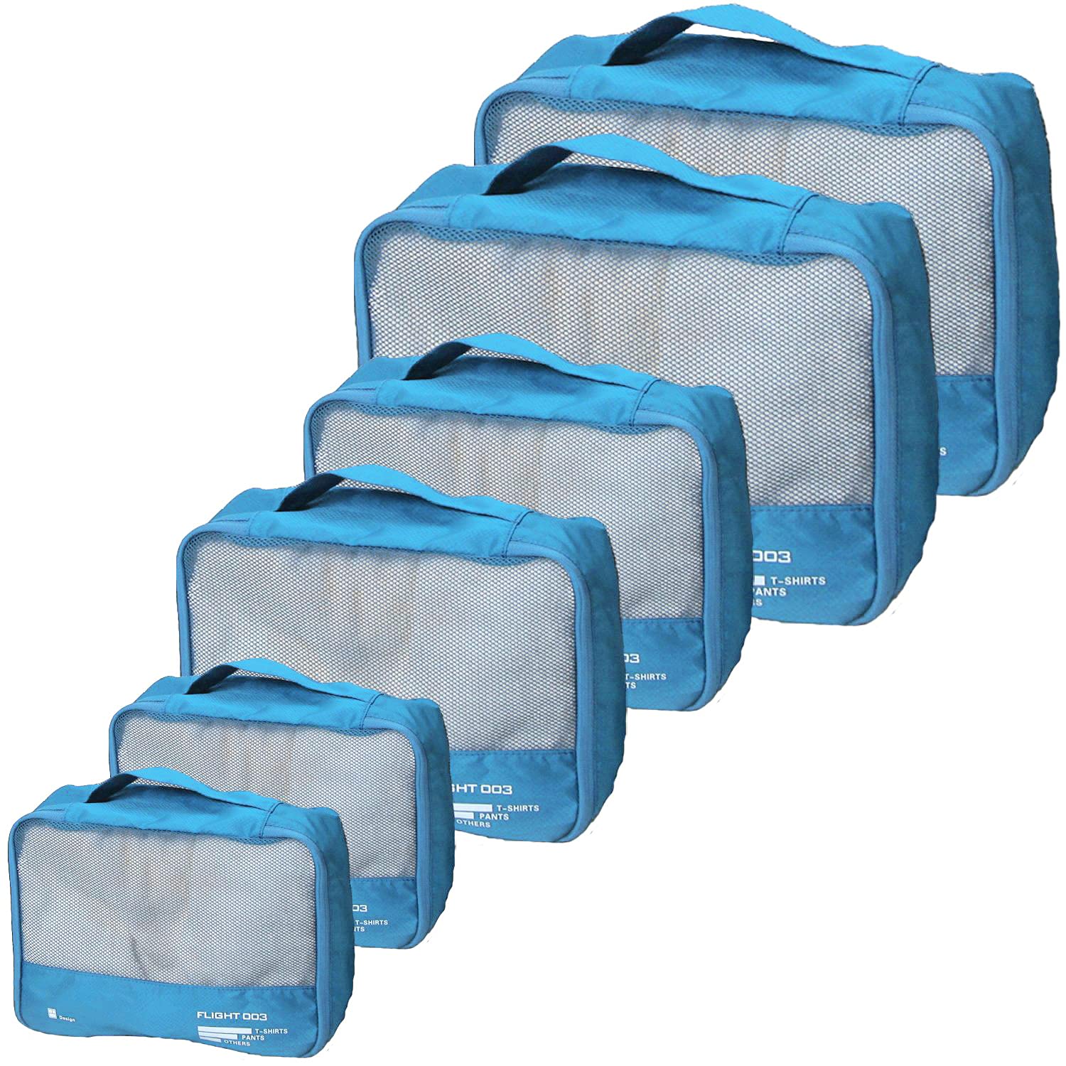 Packing Cubes Set Travel Luggage Organizers Suitcase Lightweight Accessories
