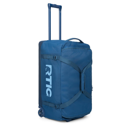 RTIC Road Trip Rolling Duffle Bag with Wheels for Men and Women, Traveling Tote for Camp, Travel, Gym, Weekender, Camping, Overnight Carry On, Sports, Spacious, Water Resistant