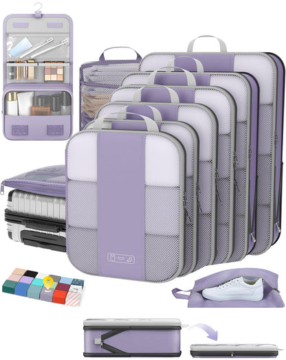 OlarHike Compression Packing Cubes Garment Bags
