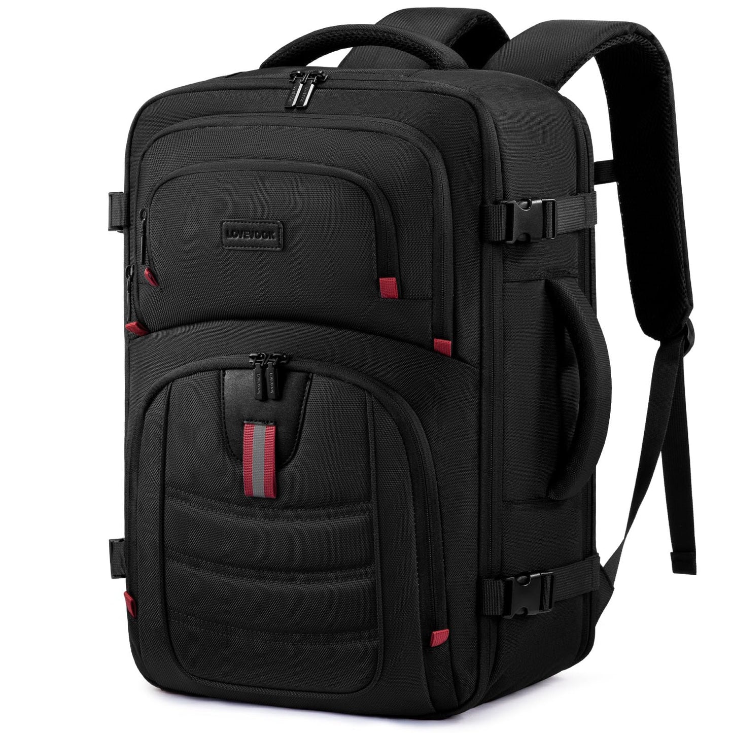 LOVEVOOK 40L Travel Backpack for Men,Airline Approved Carry On Bag with 3 Packing Cubes,TSA Friendly Personal Item Backpack