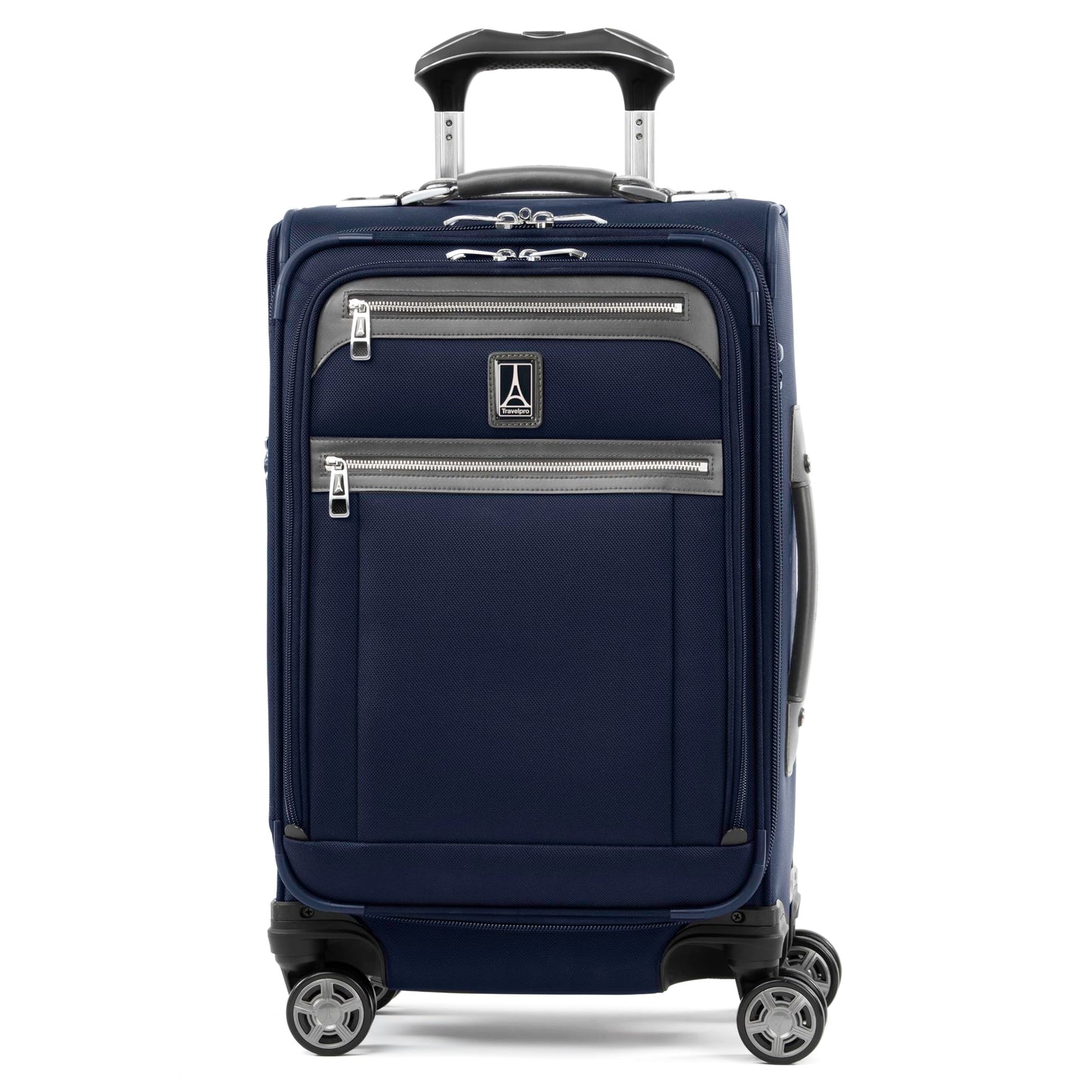 Travelpro Platinum Elite Softside Expandable Checked Luggage, 8 Wheel Spinner Large Suitcase, TSA Lock, Men and Women