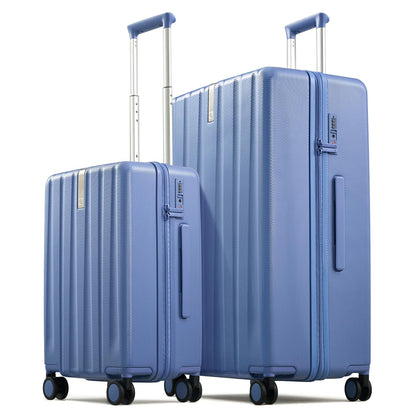 Hanke Upgraded Elite Luggage, PC Hard Shell Suitcases with Wheels, TSA Lock, Explosion-Proof Zipper Suitcase for Long Travel Men & Women