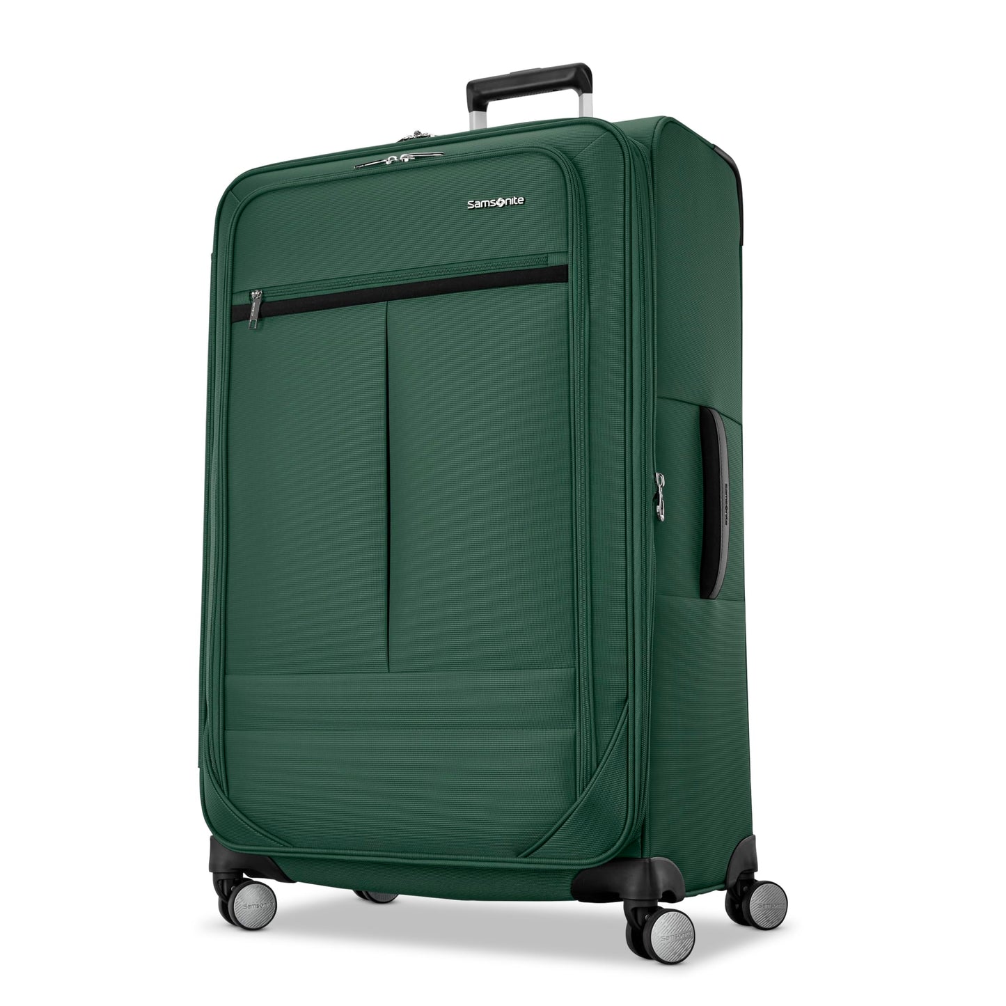 Samsonite Element 3-PC Soft-Sided 21/25/29 (Carry-On, Medium, Large Checked), Lightweight Expandable Luggage Set: 2 Front & Side Pocket, Four Spinner Wheels, Adjustable Handle, Durable