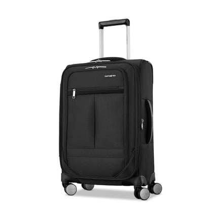 Samsonite Element 3-PC Soft-Sided 21/25/29 (Carry-On, Medium, Large Checked), Lightweight Expandable Luggage Set: 2 Front & Side Pocket, Four Spinner Wheels, Adjustable Handle, Durable