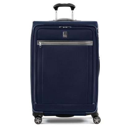 Travelpro Platinum Elite Softside Expandable Checked Luggage, 8 Wheel Spinner Large Suitcase, TSA Lock, Men and Women