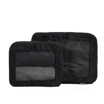 Aerotrunk Compression Packing Cubes for Travel - Luggage Organizer Bags - Double Zipper Packing Cubes for Suitcases