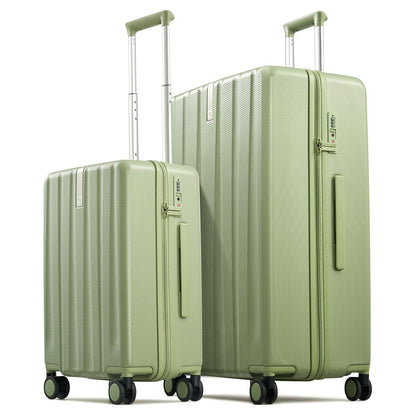 Hanke Upgraded Elite Luggage, PC Hard Shell Suitcases with Wheels, TSA Lock, Explosion-Proof Zipper Suitcase for Long Travel Men & Women