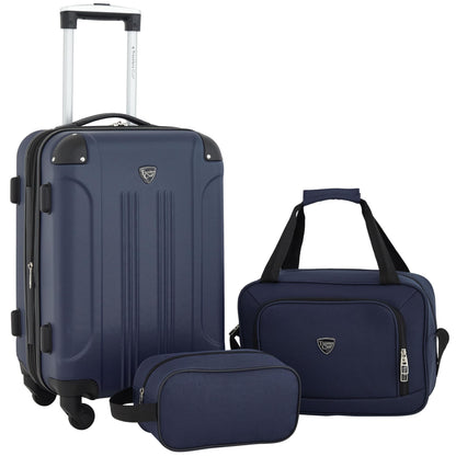 Travelers Club Chicago Hardside Expandable Spinner Luggage