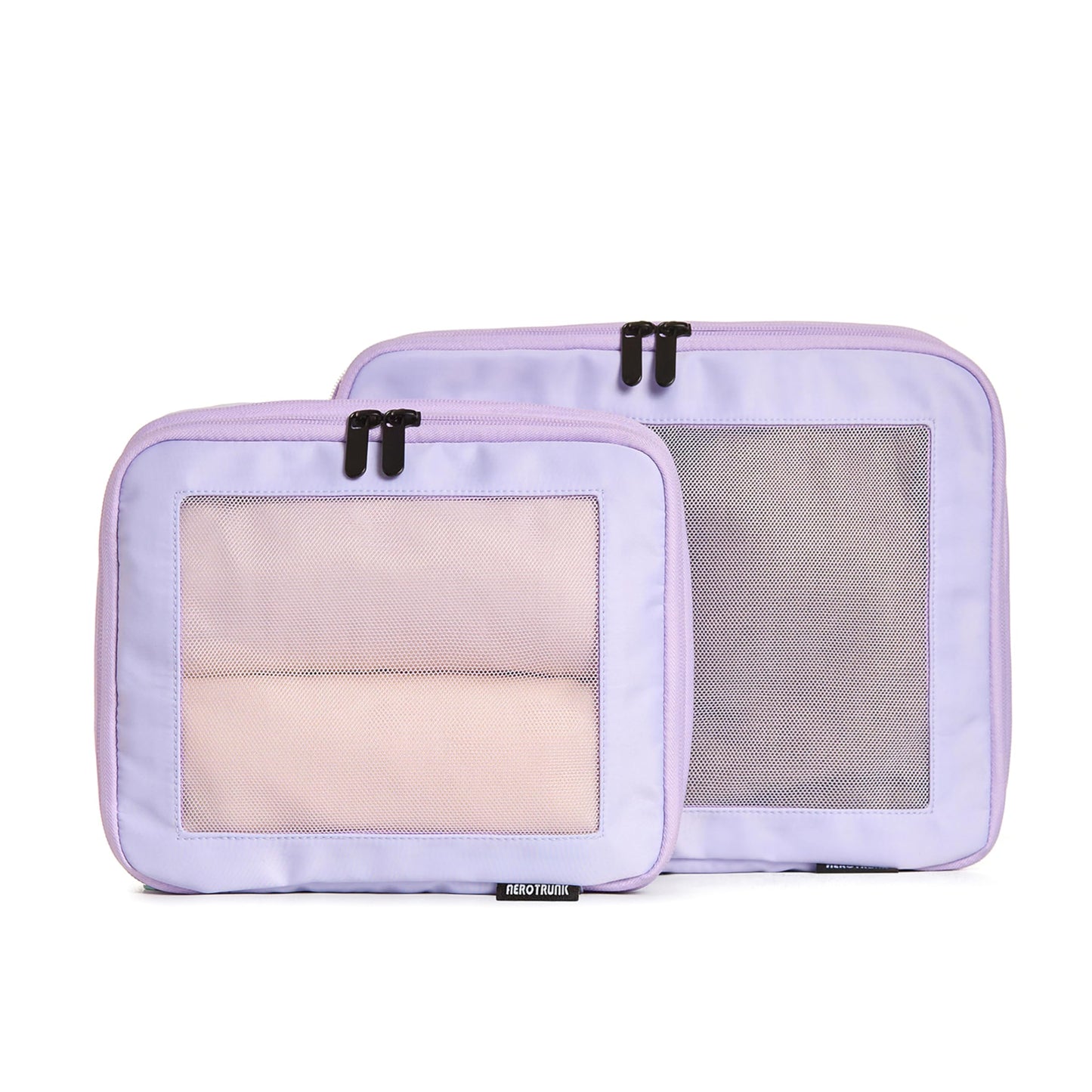 Aerotrunk Compression Packing Cubes for Travel - Luggage Organizer Bags - Double Zipper Packing Cubes for Suitcases